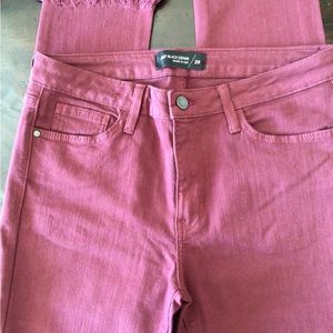 Just Black Denim - Maroon